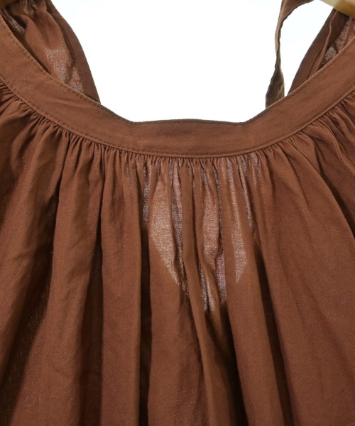 6(ROKU)（ロク）ブラウス 茶 サイズ:36(S位) レディース/2200667695061