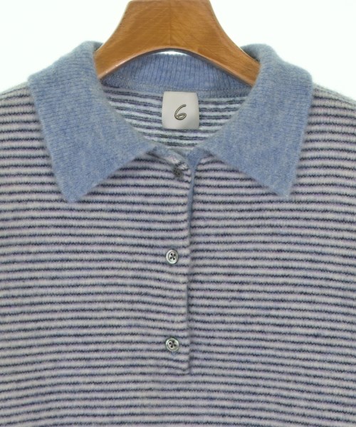 6(ROKU)（ロク）ニット・セーター 青 サイズ:F レディース/2200664452018