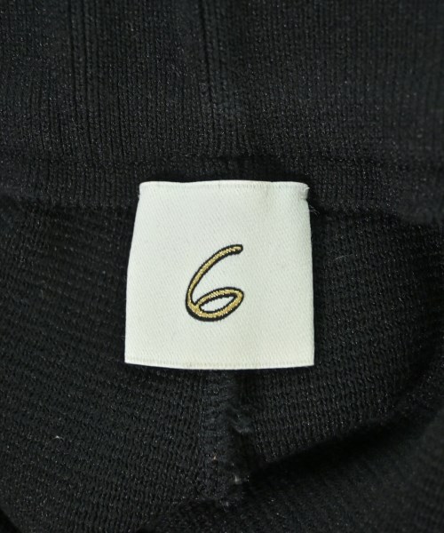 6(ROKU)（ロク）ショートパンツ 黒 サイズ:-(M位) レディース/2200666089038