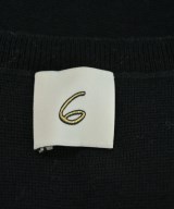 6(ROKU)（ロク）ベスト/ノースリーブ 黒 サイズ:-(XL位) レディース/2200666089212