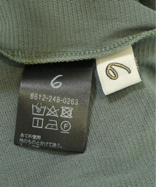 6(ROKU)（ロク）Tシャツ・カットソー 青 サイズ:-(M位) レディース/2200667859203