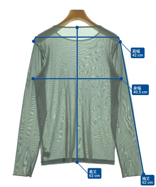 6(ROKU)（ロク）Tシャツ・カットソー 青 サイズ:-(M位) レディース/2200667859203