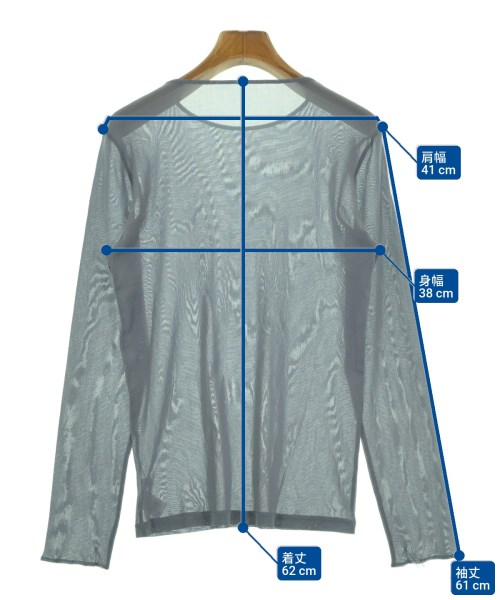 6(ROKU)（ロク）Tシャツ・カットソー 青 サイズ:-(M位) レディース/2200667859210