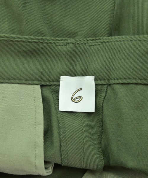 6(ROKU)（ロク）その他 緑 サイズ:34(XS位) レディース/2200662080046