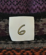 6(ROKU)（ロク）ニット・セーター 紫 サイズ:-(XS位) レディース/2200666318015