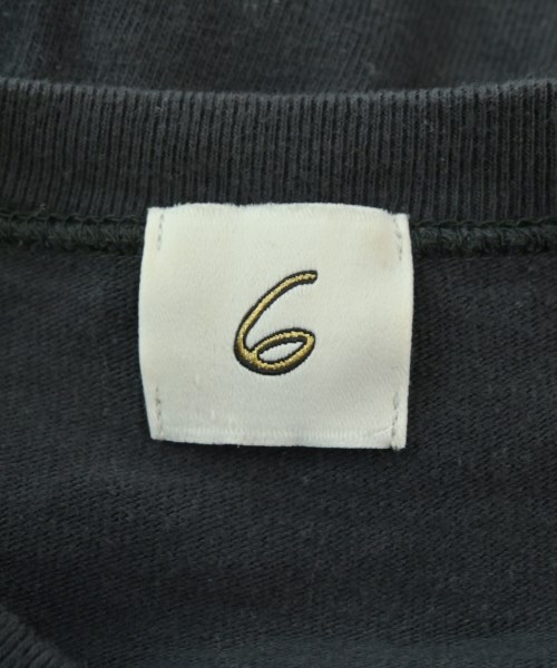 6(ROKU)（ロク）Tシャツ・カットソー グレー サイズ:F レディース/2200669507027
