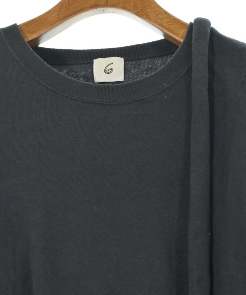 6(ROKU)（ロク）Tシャツ・カットソー グレー サイズ:F レディース/2200669507027