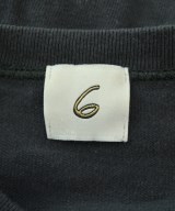 6(ROKU)（ロク）Tシャツ・カットソー グレー サイズ:F レディース/2200669507027