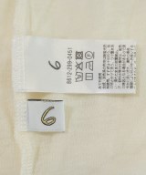 6(ROKU)（ロク）Tシャツ・カットソー 白 サイズ:F レディース/2200663542055