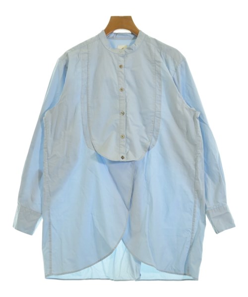 6(ROKU)(ロク)ブラウス 青 サイズ:36(S位)/2200665539046