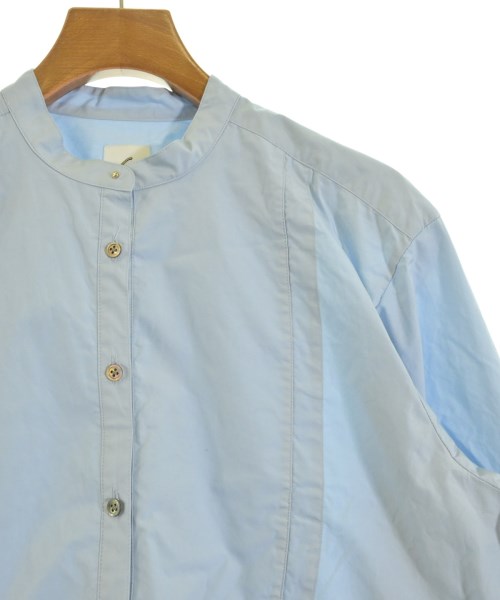 6(ROKU)（ロク）ブラウス 青 サイズ:36(S位) レディース/2200665539046