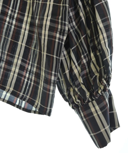 6(ROKU)（ロク）ブラウス 紺 サイズ:36(S位) レディース/2200665900044