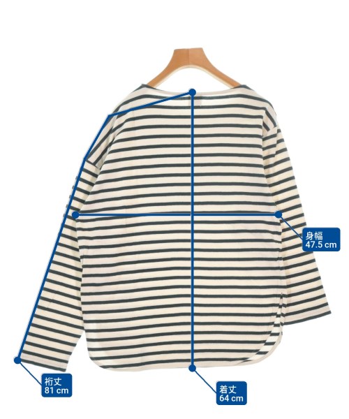 6(ROKU)（ロク）Tシャツ・カットソー 白 サイズ:36(S位) レディース/2200665900099