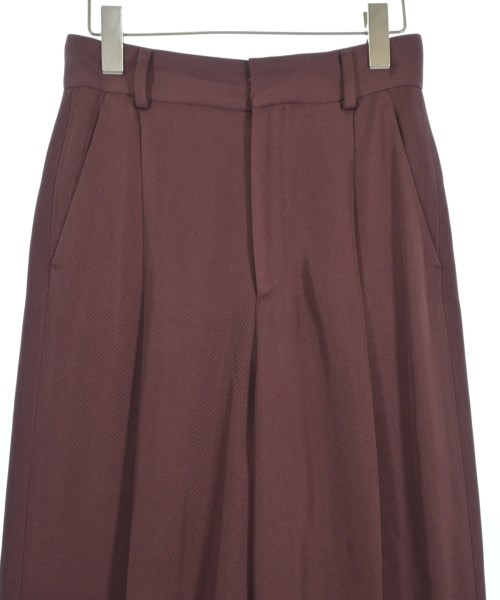 6(ROKU)（ロク）スラックス 茶 サイズ:36(S位) レディース/2200665900112