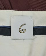 6(ROKU)（ロク）スラックス 茶 サイズ:36(S位) レディース/2200665900112