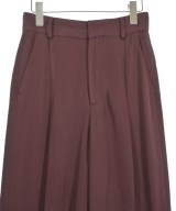 6(ROKU)（ロク）スラックス 茶 サイズ:36(S位) レディース/2200665900112