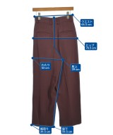 6(ROKU)（ロク）スラックス 茶 サイズ:36(S位) レディース/2200665900112