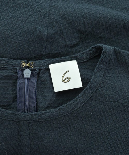 6(ROKU)（ロク）ワンピース 黒 サイズ:38(M位) レディース/2200667167087