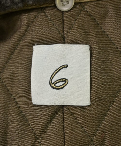 6(ROKU)（ロク）その他 茶 サイズ:36(S位) レディース/2200669959024