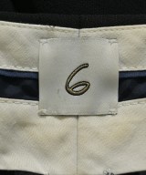 6(ROKU)（ロク）スラックス 黒 サイズ:34(XS位) レディース/2200670324057