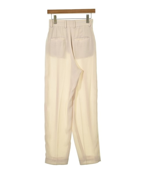 6(ROKU)（ロク）スラックス 白 サイズ:34(XS位) レディース/2200670324064