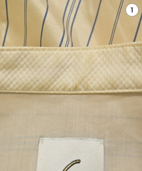 6(ROKU)（ロク）カジュアルシャツ ベージュ サイズ:38(M位) レディース/2200669086539