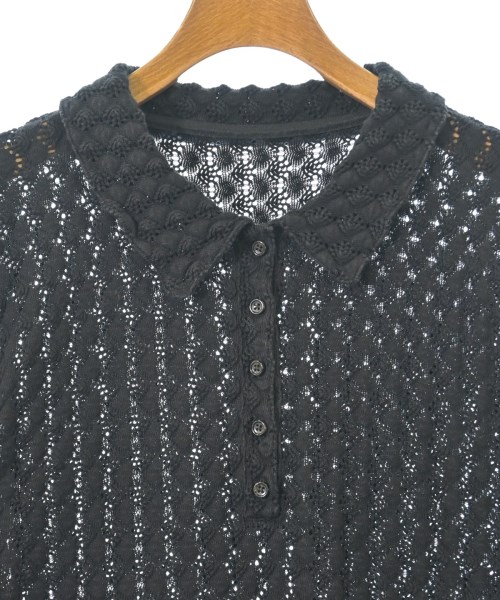 6(ROKU)（ロク）ポロシャツ 黒 サイズ:F レディース/2200670767014