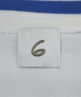 6(ROKU)（ロク）Tシャツ・カットソー 白 サイズ:F レディース/2200670767021