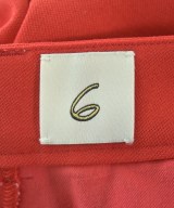 6(ROKU)（ロク）スラックス 赤 サイズ:34(XS位) レディース/2200671398040