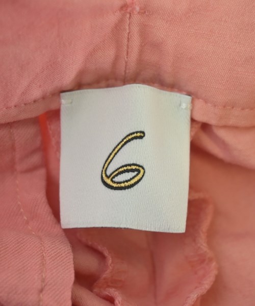 6(ROKU)（ロク）その他 ピンク サイズ:34(XS位) レディース/2200671398064