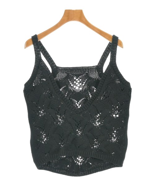 6(ROKU)(ロク)ベスト/ノースリーブ 黒 サイズ:-(S位)/2200671398071