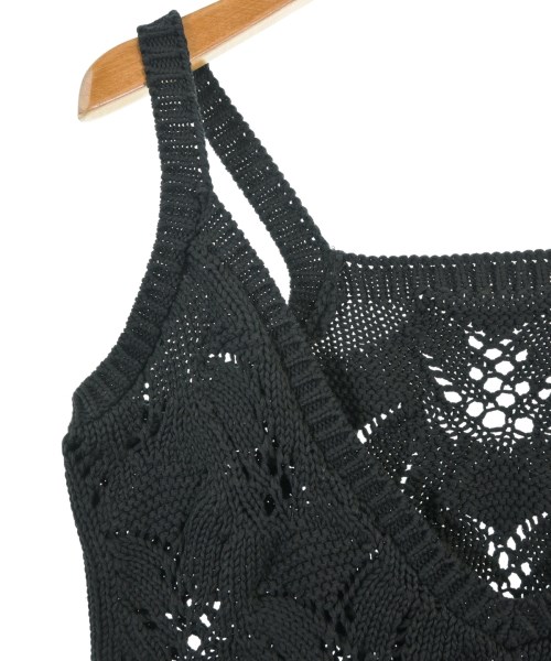 6(ROKU)（ロク）ベスト/ノースリーブ 黒 サイズ:-(S位) レディース/2200671398071