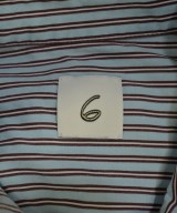 6(ROKU)（ロク）ブラウス 青 サイズ:F レディース/2200671398149