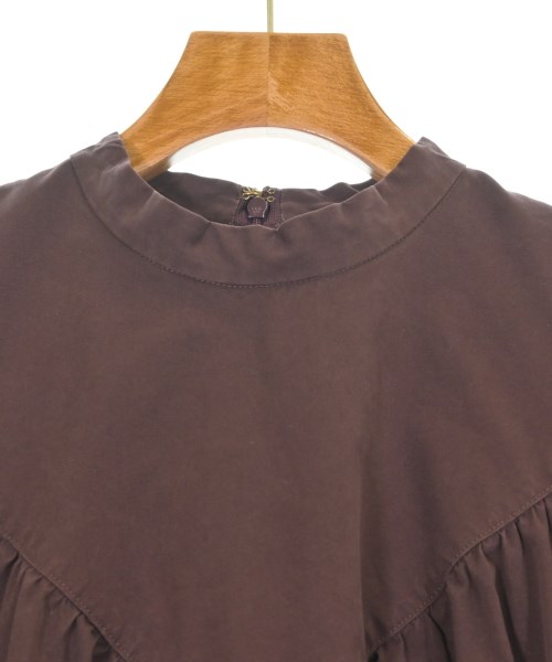 6(ROKU)（ロク）ブラウス 茶 サイズ:38(M位) レディース/2200671490041