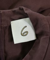 6(ROKU)（ロク）ブラウス 茶 サイズ:38(M位) レディース/2200671490041