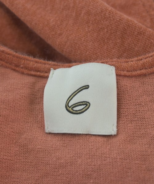 6(ROKU)（ロク）ワンピース オレンジ サイズ:38(M位) レディース/2200671636036