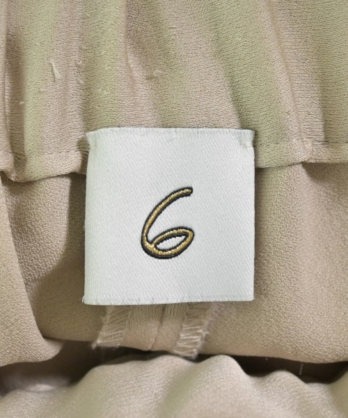 6(ROKU)（ロク）その他 ベージュ サイズ:38(M位) レディース/2200666115140