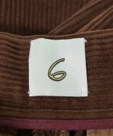 6(ROKU)（ロク）その他 茶 サイズ:34(XS位) レディース/2200728940024