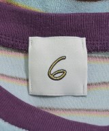 6(ROKU)（ロク）Tシャツ・カットソー 青 サイズ:F レディース/2200713768060