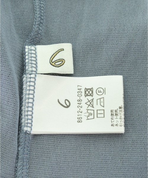 6(ROKU)（ロク）Tシャツ・カットソー グレー サイズ:F レディース/2200725576097