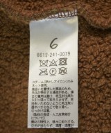 6(ROKU)（ロク）スウェット 茶 サイズ:F レディース/2200723755074