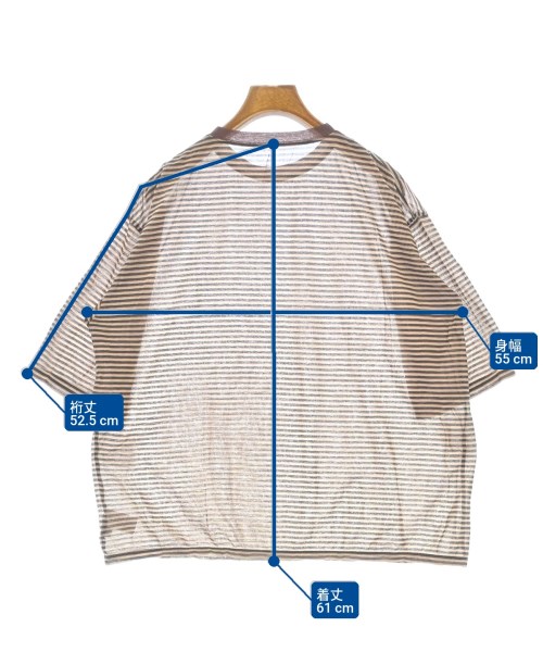 6(ROKU)（ロク）Tシャツ・カットソー 茶 サイズ:F レディース/2200736002035