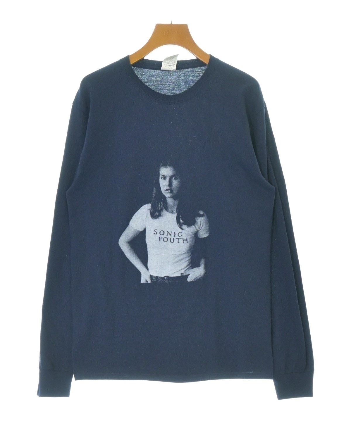 6(ROKU)（ロク）Tシャツ・カットソー 紺 サイズ:M レディース