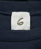 6(ROKU)（ロク）Tシャツ・カットソー 紺 サイズ:-(M位) レディース/2200712096065