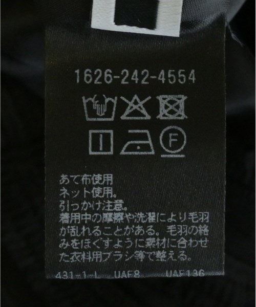 H BEAUTY&YOUTH（エイチビューティーアンドユース）オールインワン/サロペット 黒 サイズ:F レディース/2200724066018