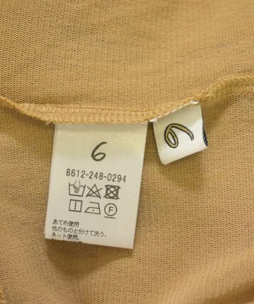 6(ROKU)（ロク）Tシャツ・カットソー ベージュ サイズ:-(M位) レディース/2200724795215