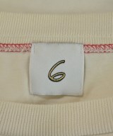 6(ROKU)（ロク）Tシャツ・カットソー 白 サイズ:36(S位) レディース/2200726914010