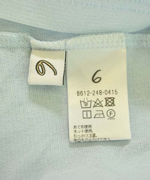 6(ROKU)（ロク）Tシャツ・カットソー 青 サイズ:F レディース/2200681035058