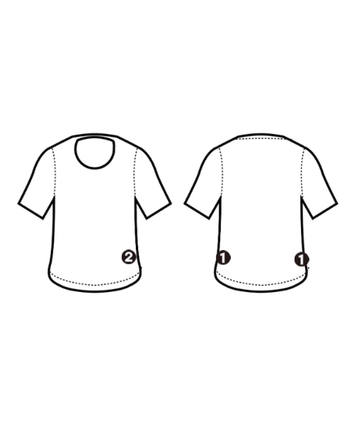 6(ROKU)（ロク）Tシャツ・カットソー ピンク サイズ:M レディース/2200688996031