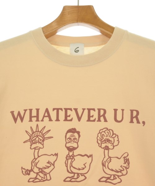 6(ROKU)（ロク）Tシャツ・カットソー ピンク サイズ:M レディース/2200688996031